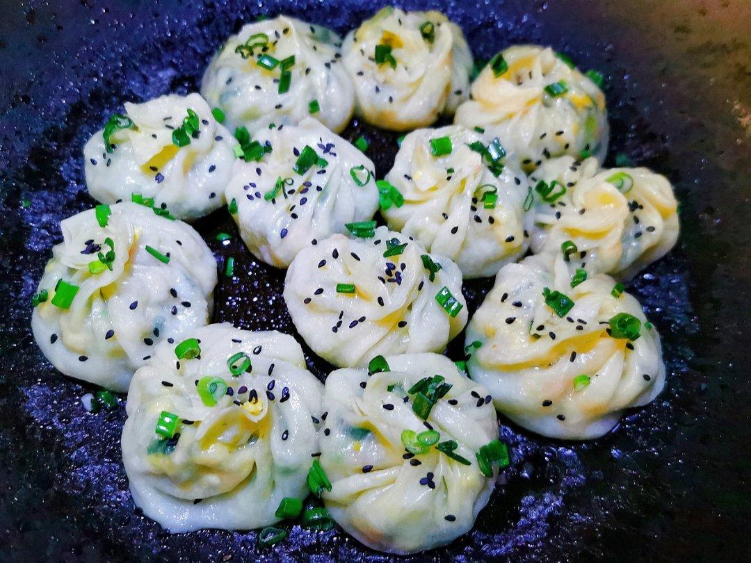 饺子皮版生煎包