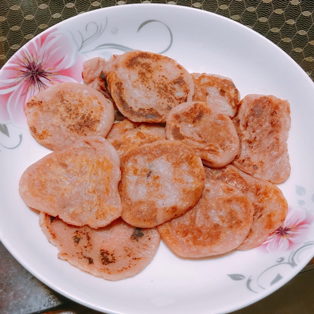 糯米红薯饼