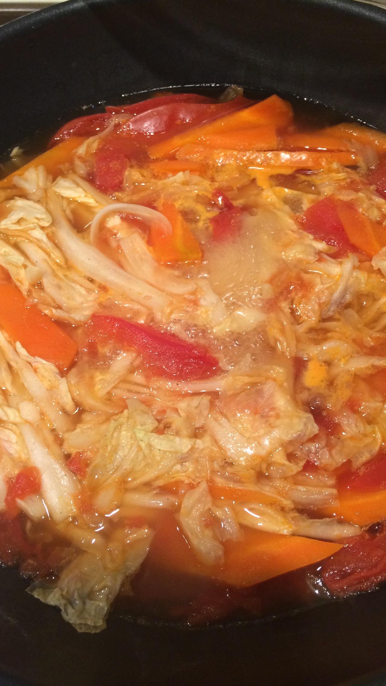 蔬菜汤（轻断食菜谱）的做法 步骤2