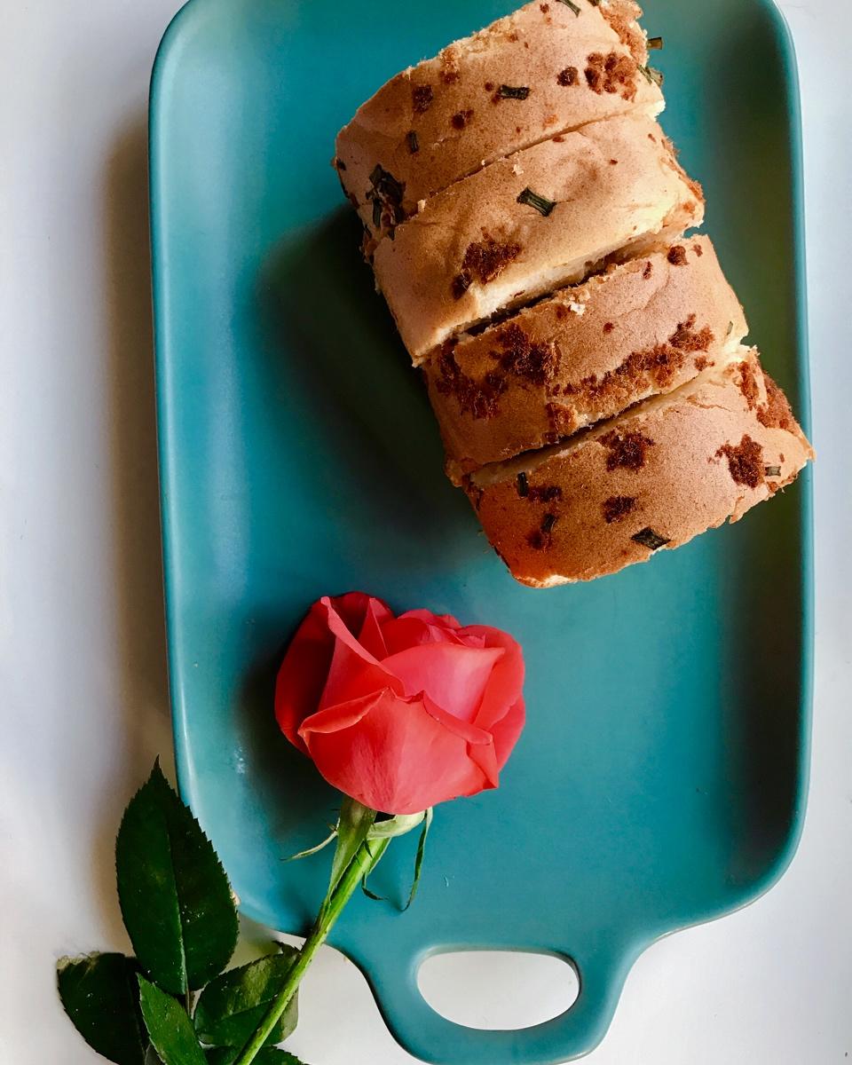 香葱肉松蛋糕卷