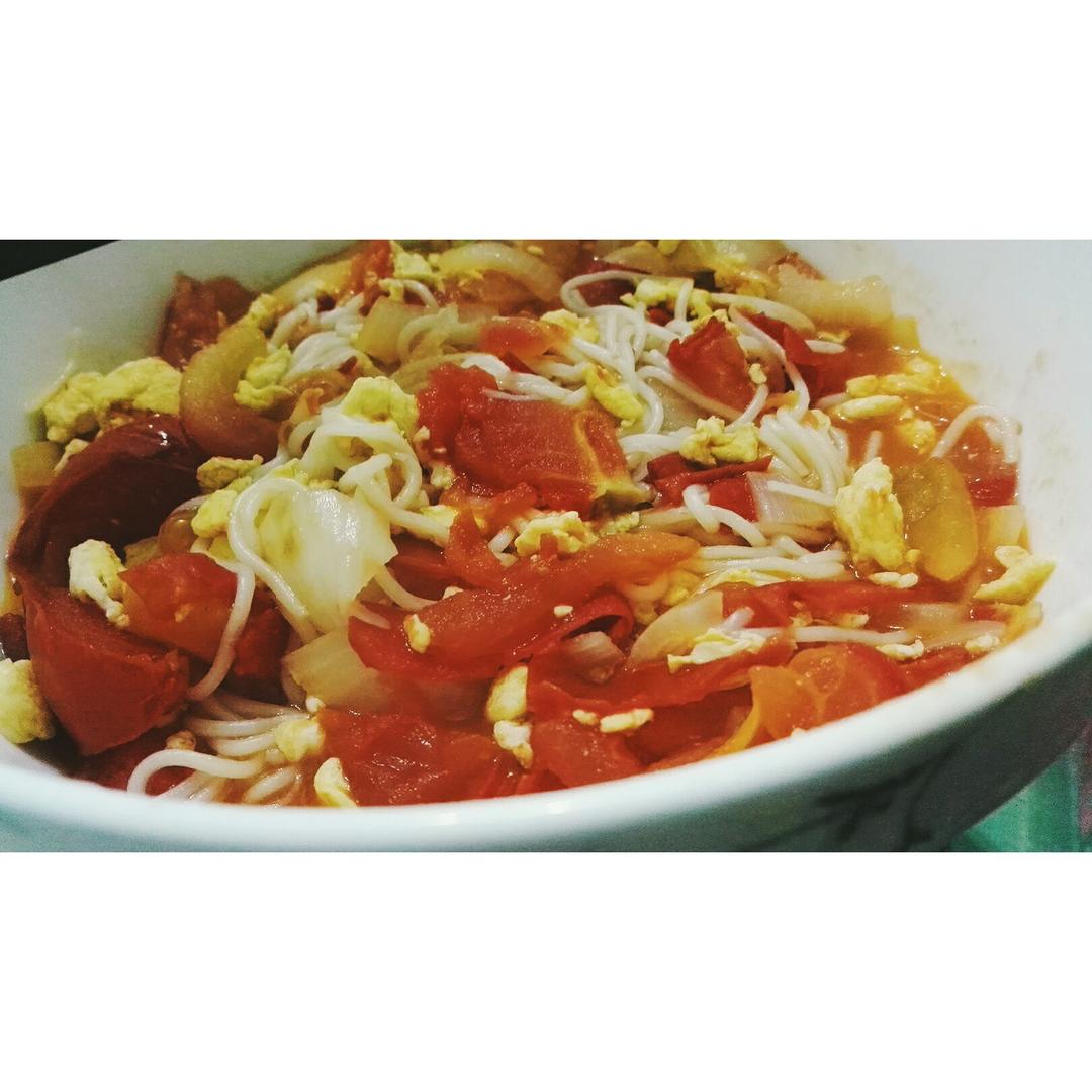 番茄鸡蛋面