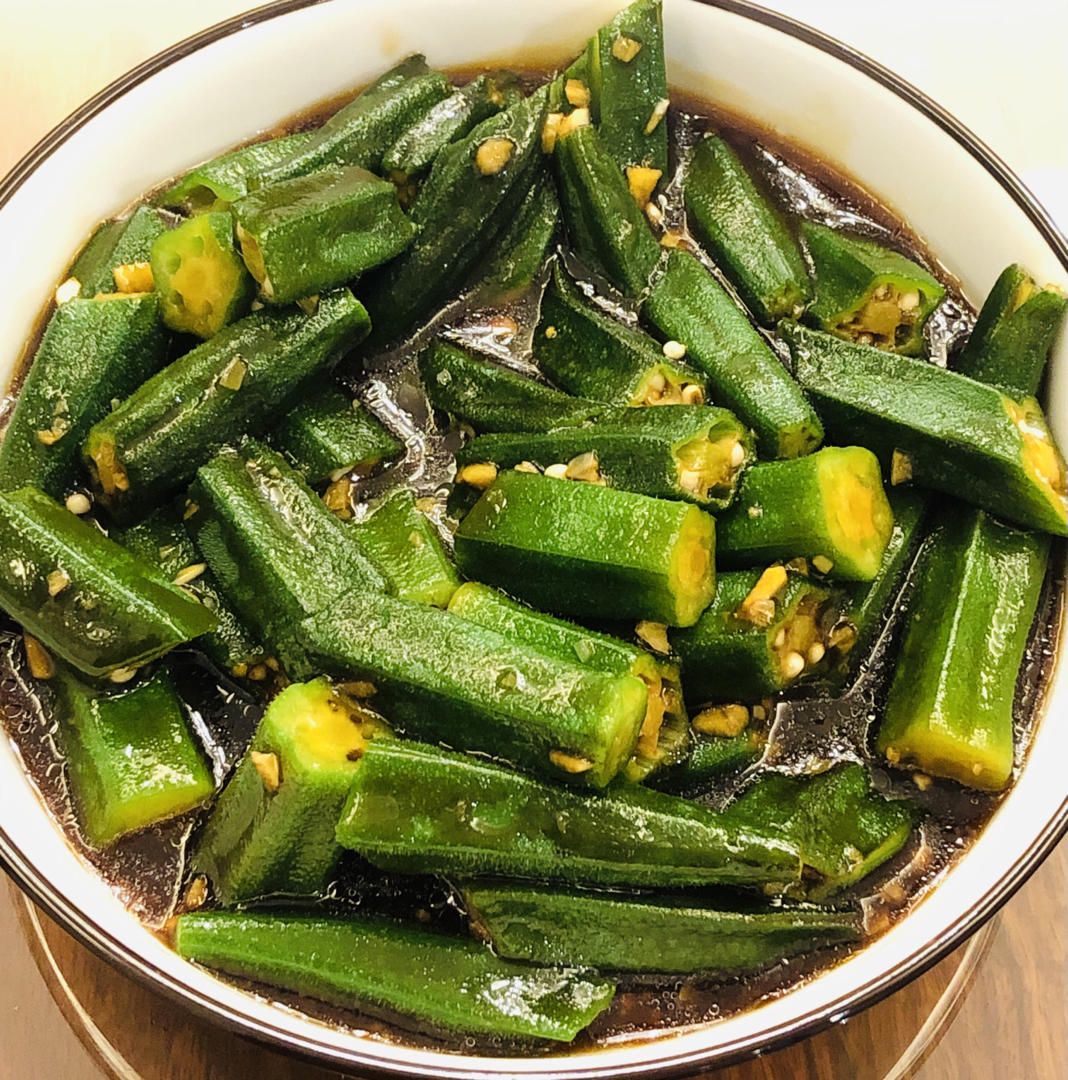 蚝油秋葵