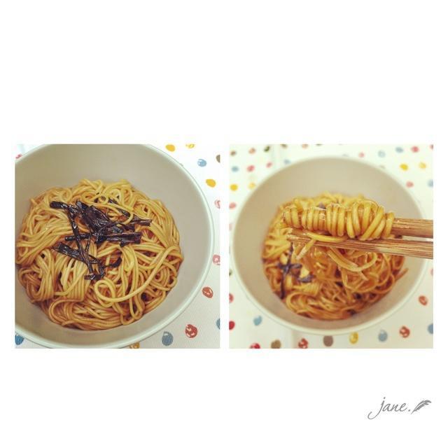 葱油拌面的做法