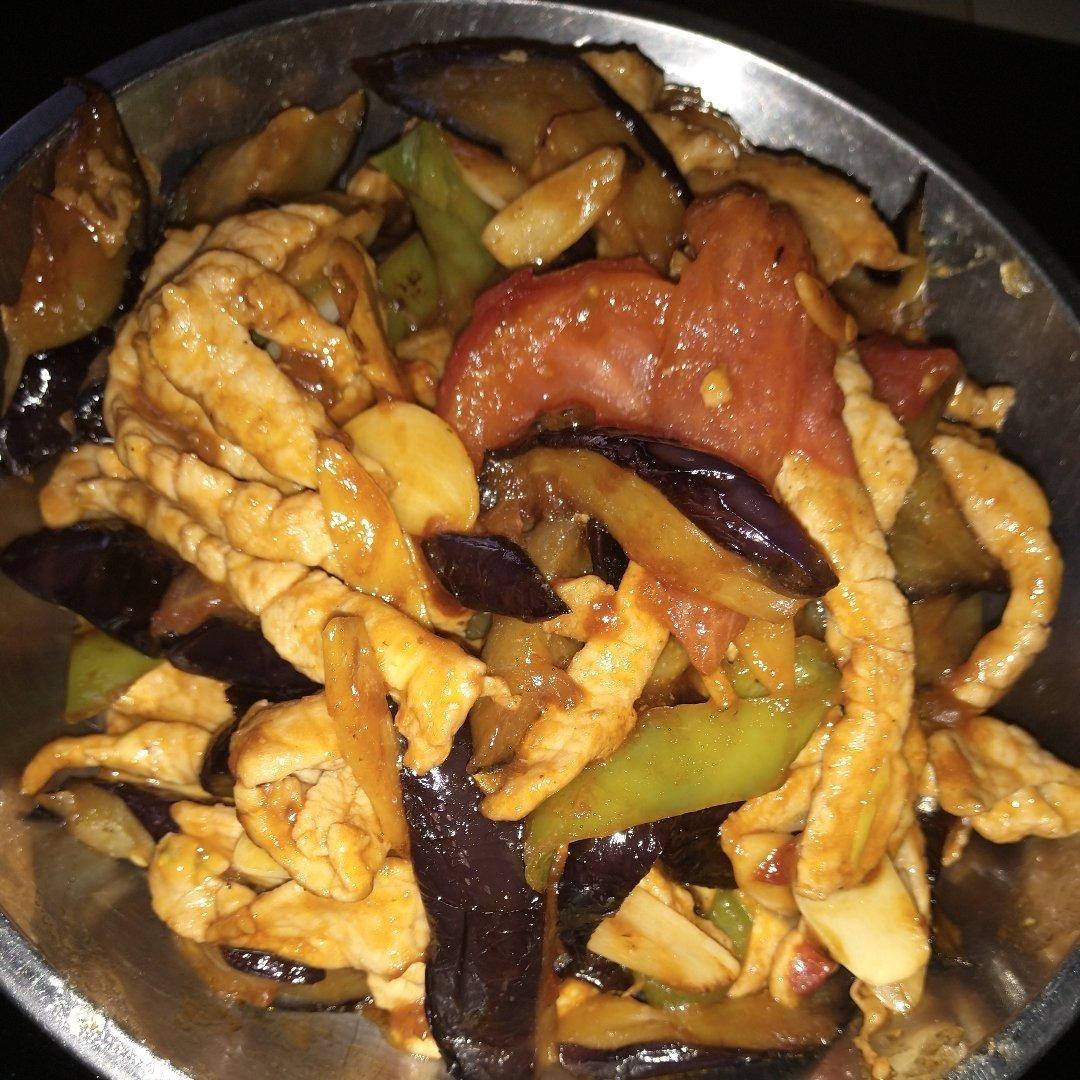 堂妈小厨——番茄烧茄子🍆