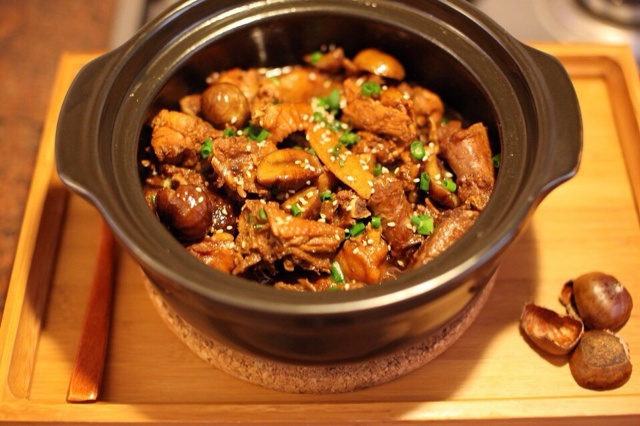 板栗鸡块