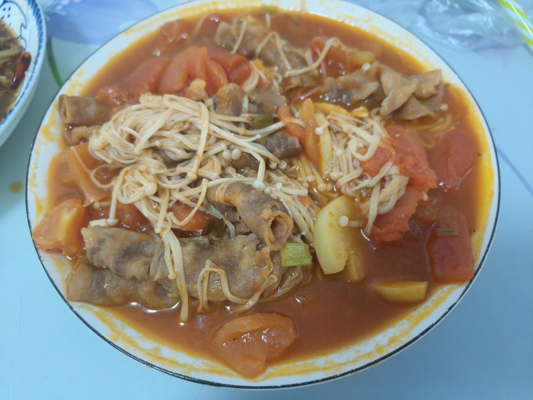 🍅番茄金针菇肥牛卷