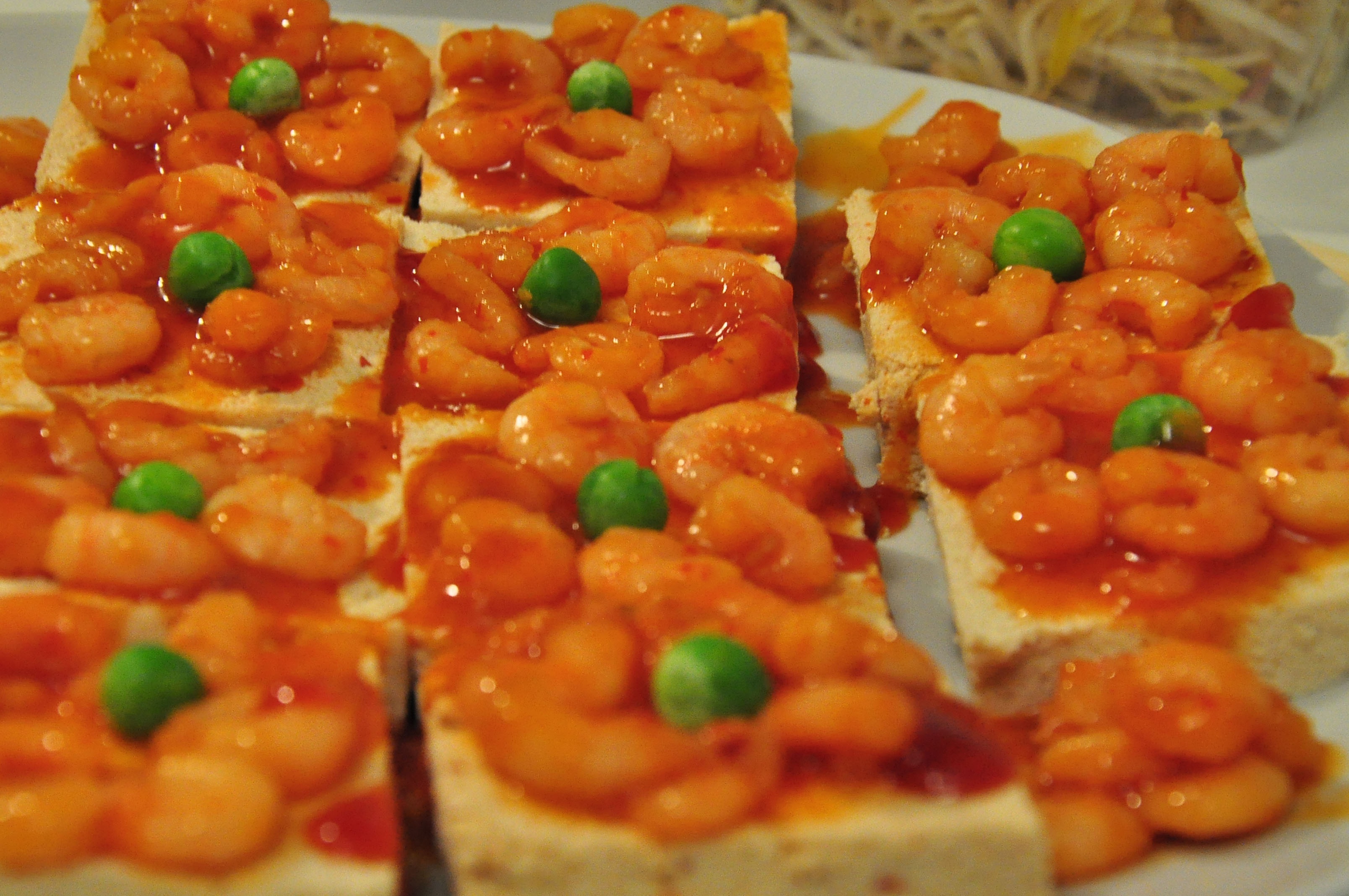 日本豆腐蒸虾仁