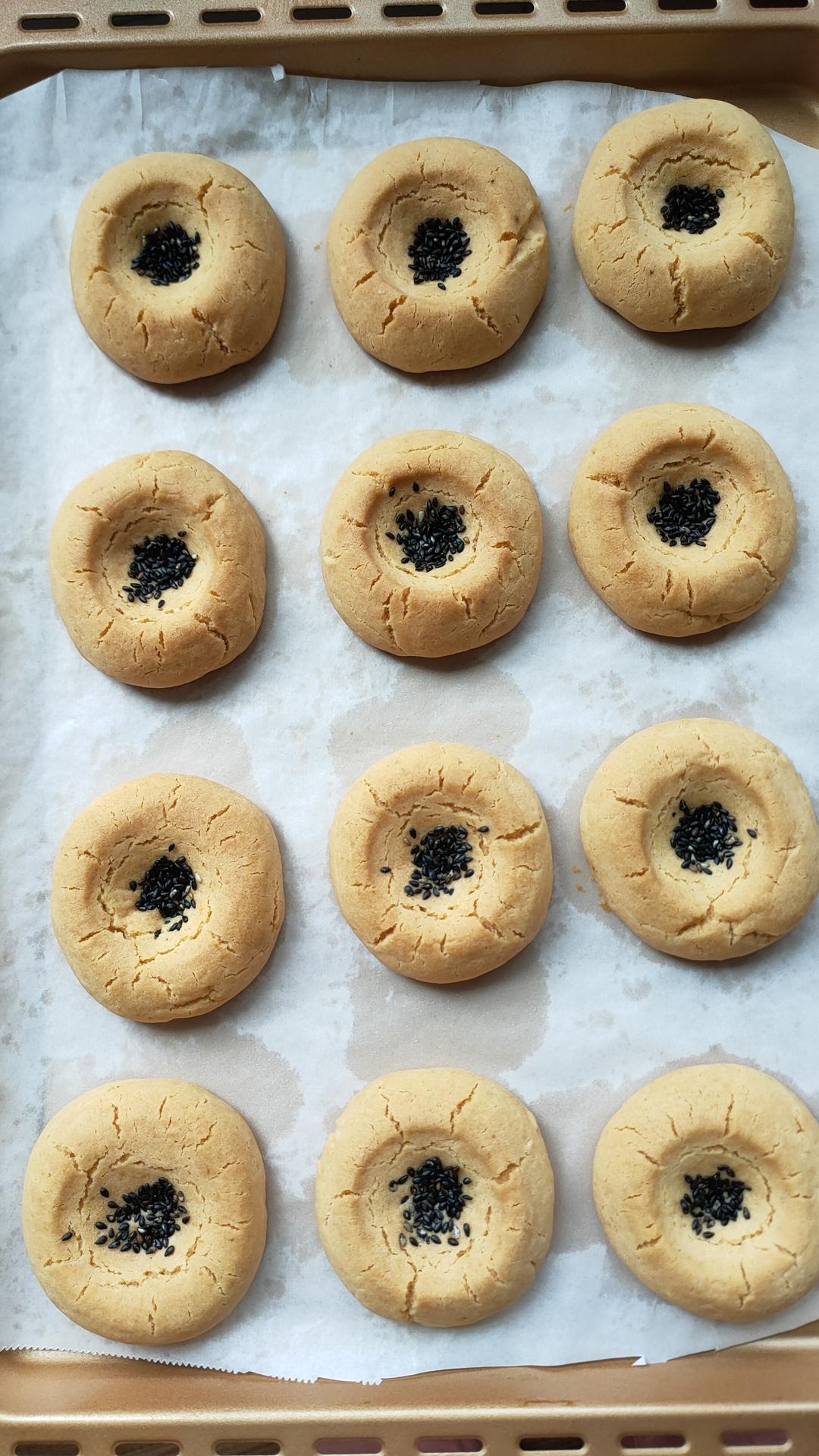 酥到掉渣‼️桃酥～玉米油版！超简单✌️