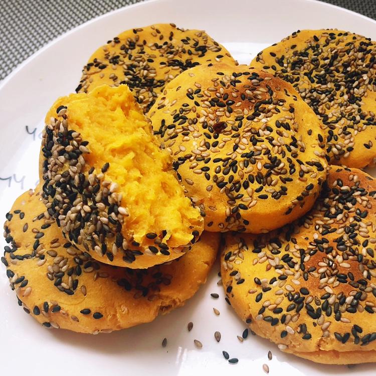 健康低脂红薯糯米饼