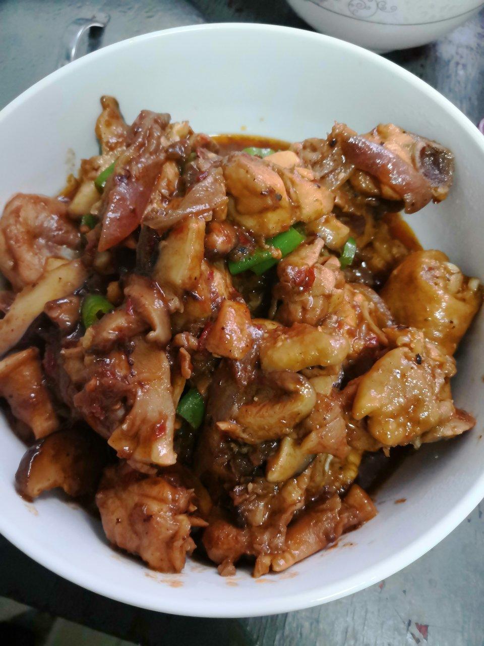 香菇鸡腿肉