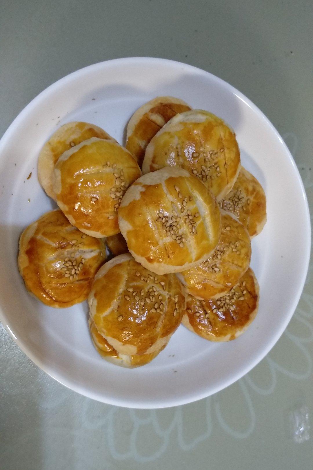 金丝肉松饼