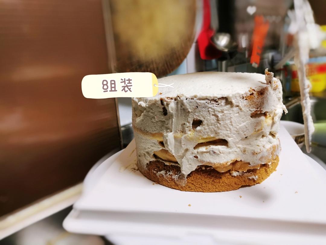 秋天的味道，焦糖栗子奶油蛋糕
