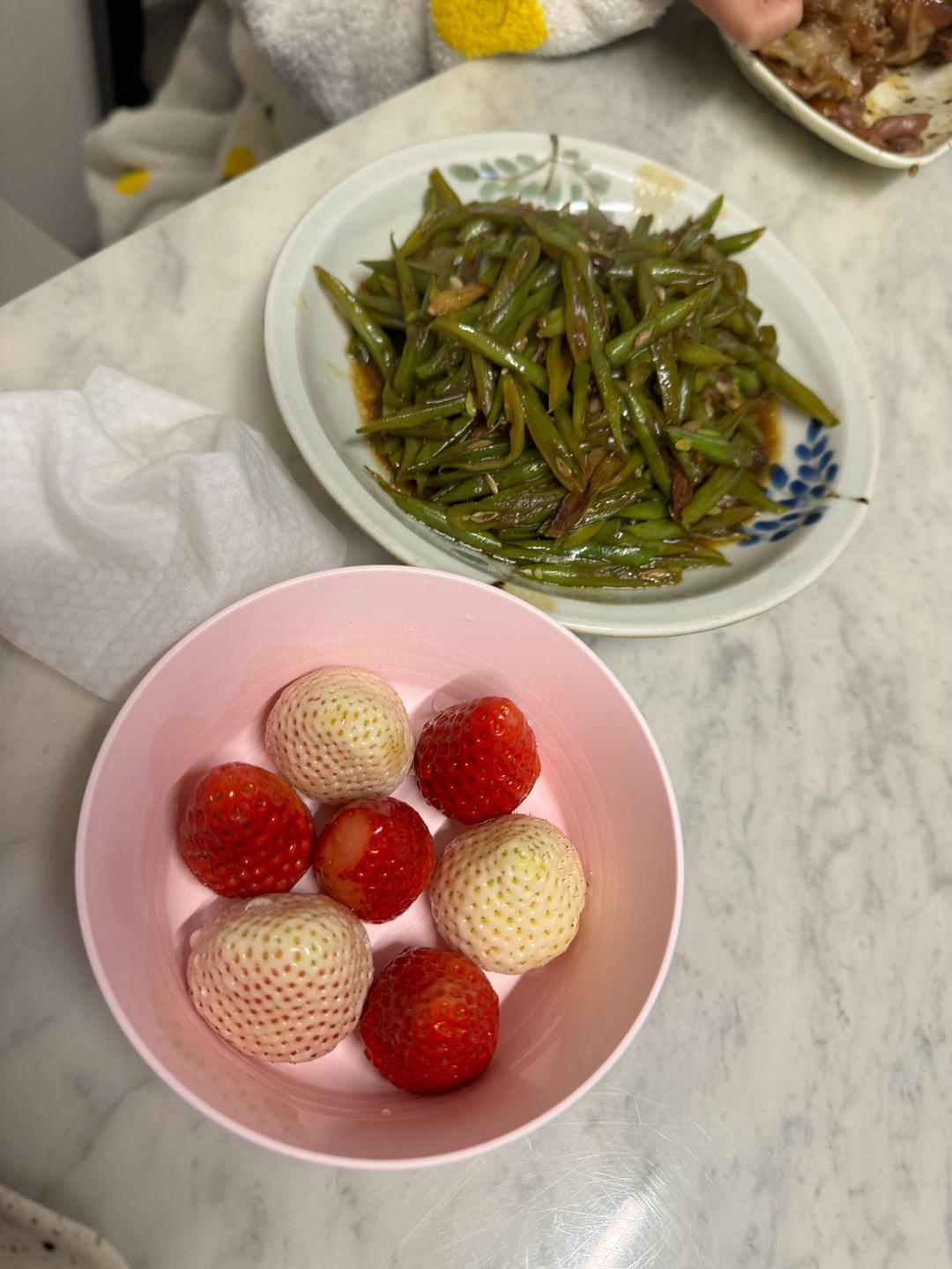 豆角肉丝饭