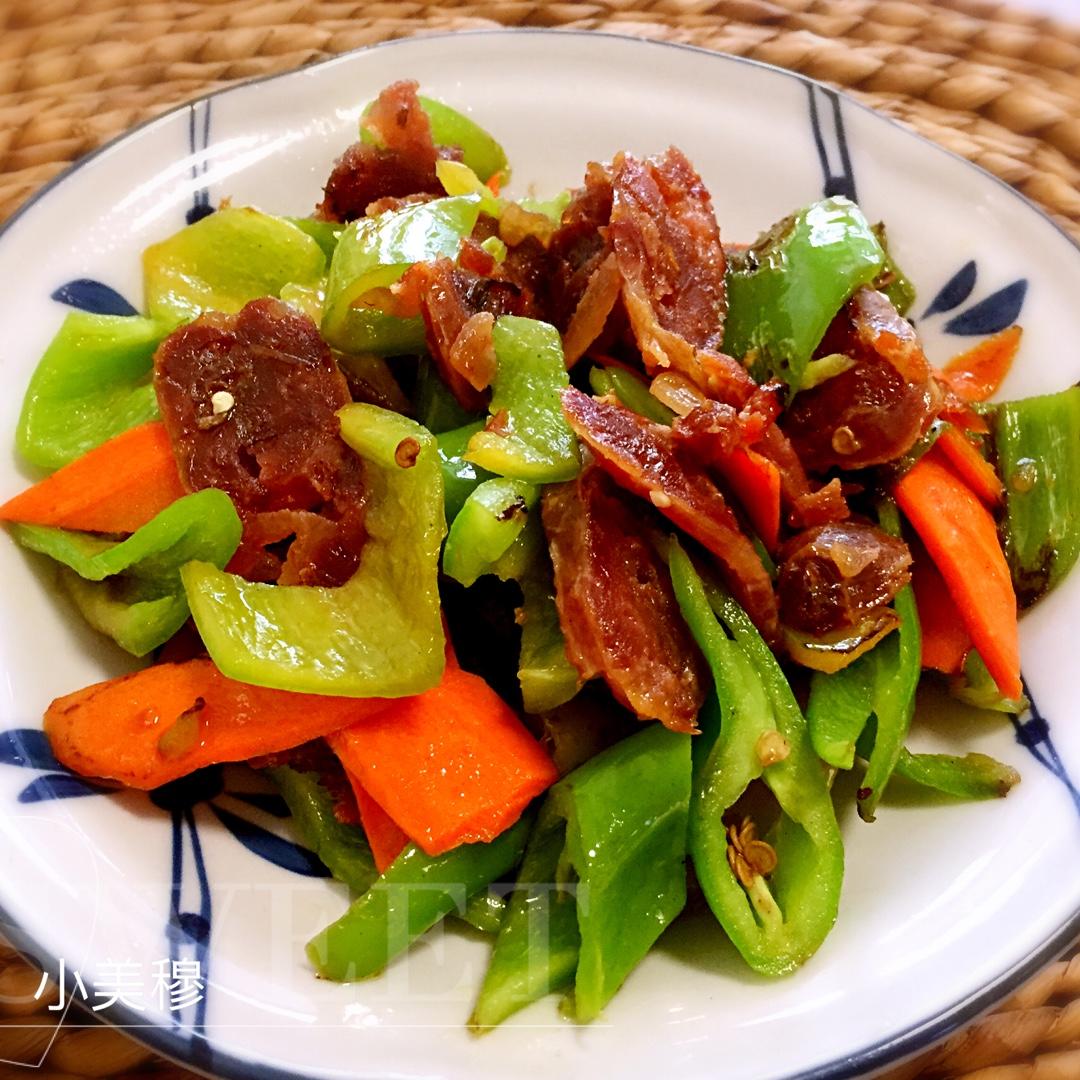 青椒腊肉