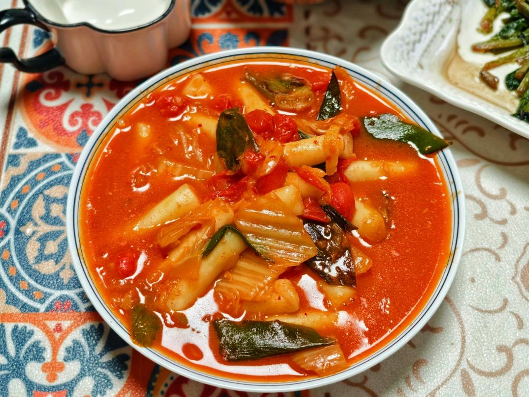 韩国人爱吃的泡菜年糕