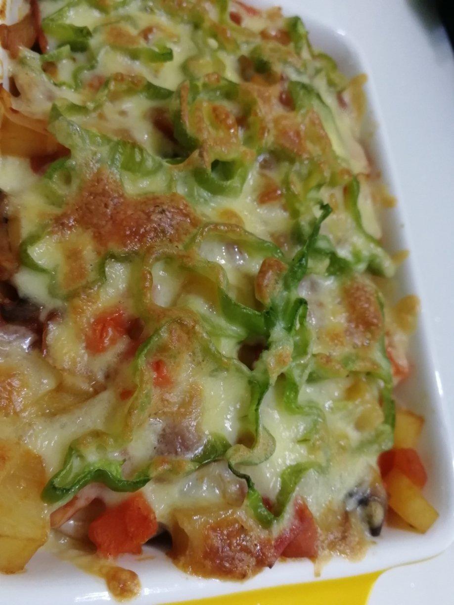 番茄鸡肉浓情焗饭【两人份】