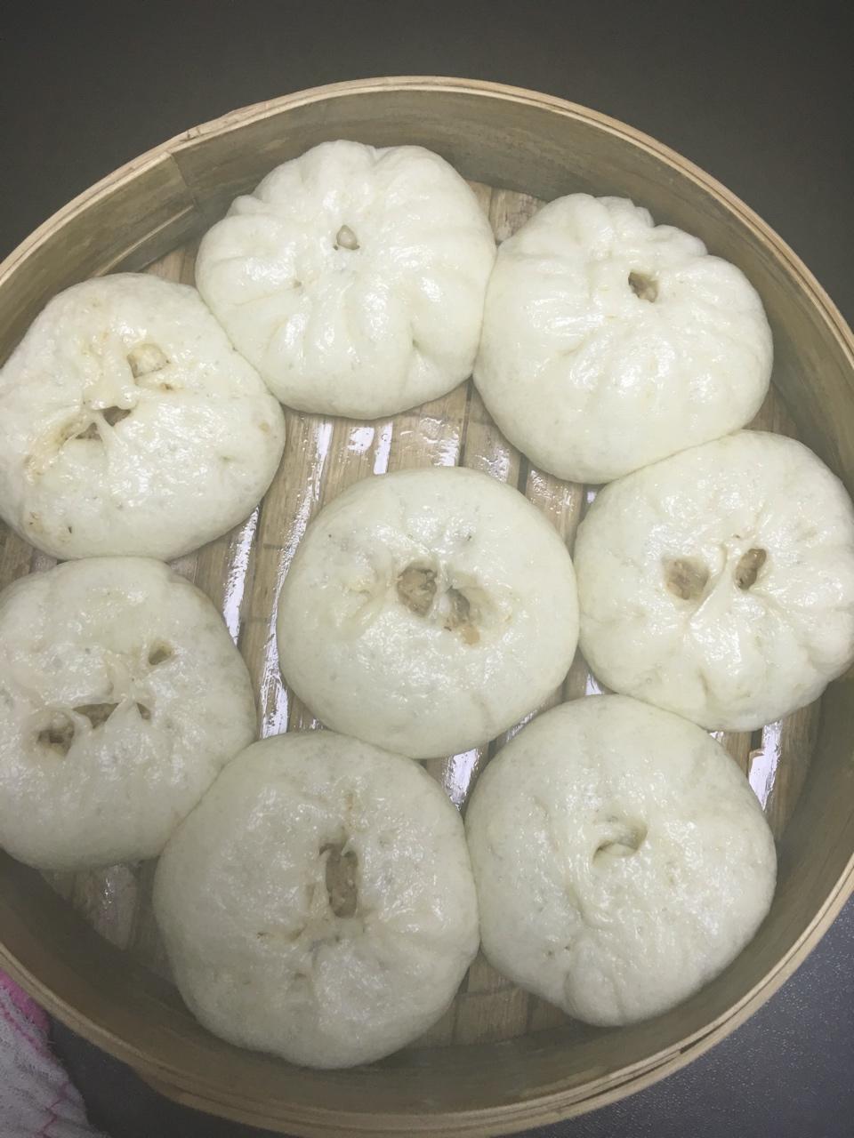 猪肉包子（附视频。一次性发酵。）