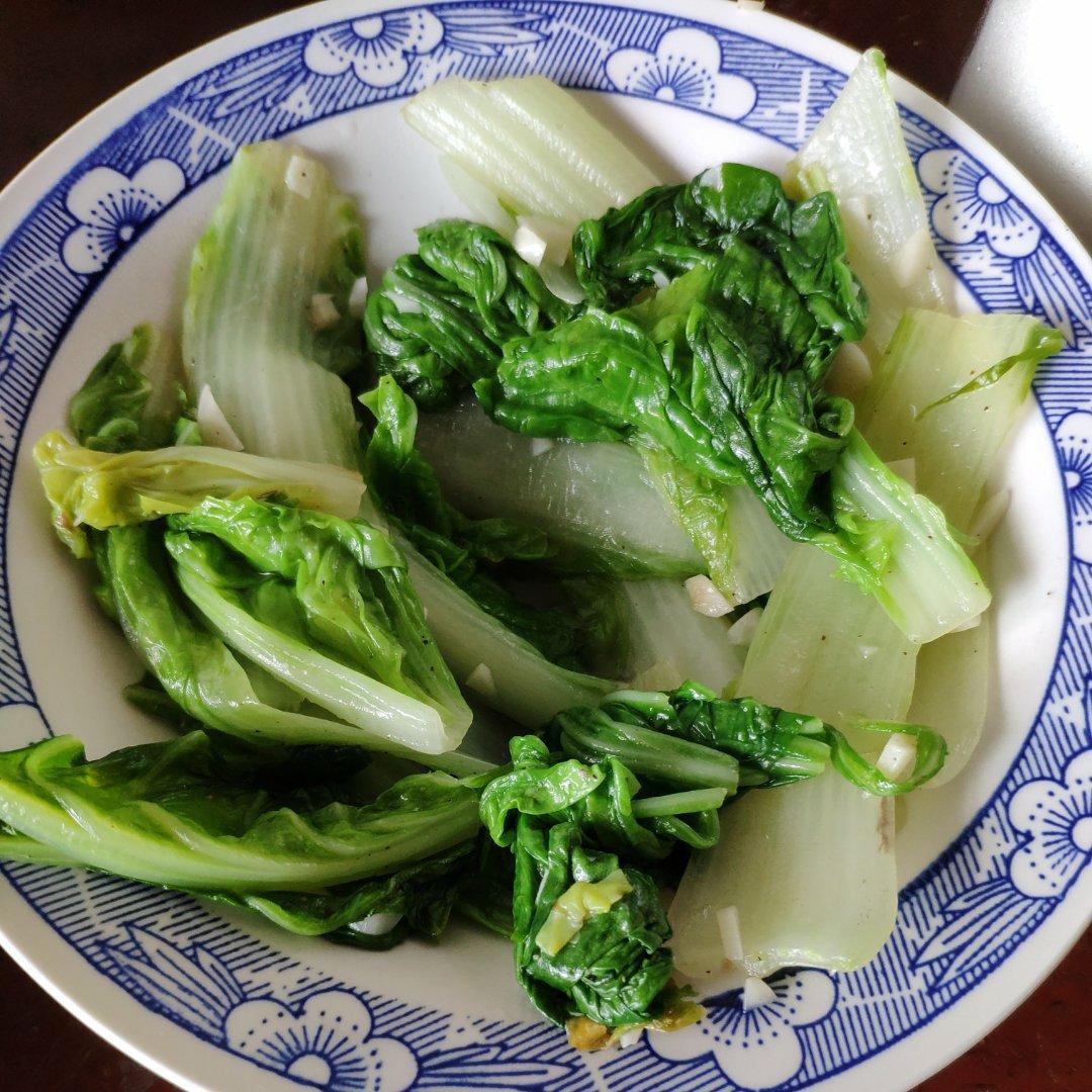 蒜蓉奶白菜（青菜的万能做法）