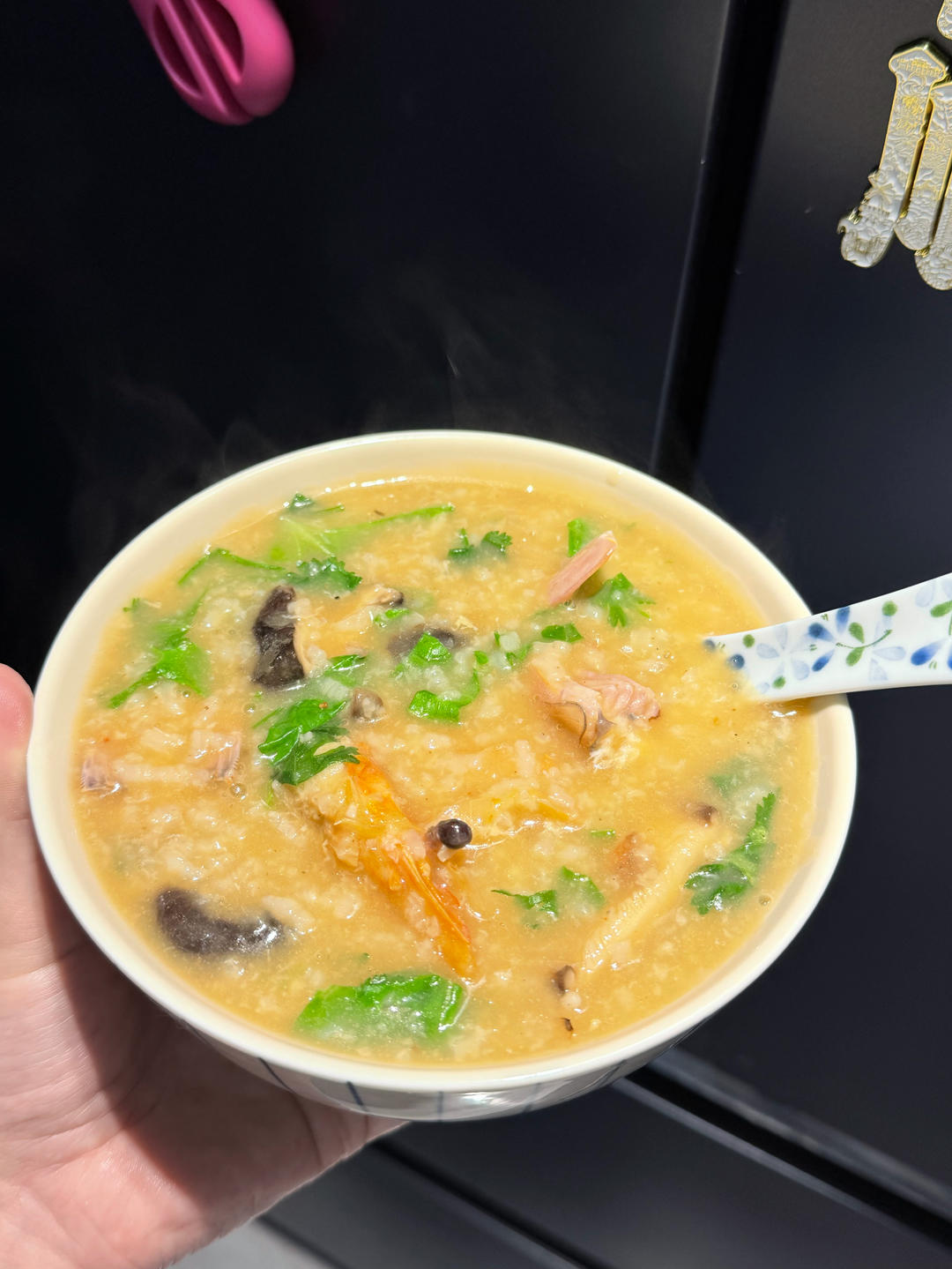 满分经典潮汕砂锅虾粥