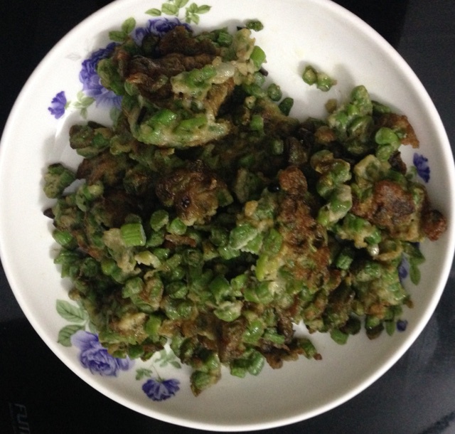 豆角煎蛋