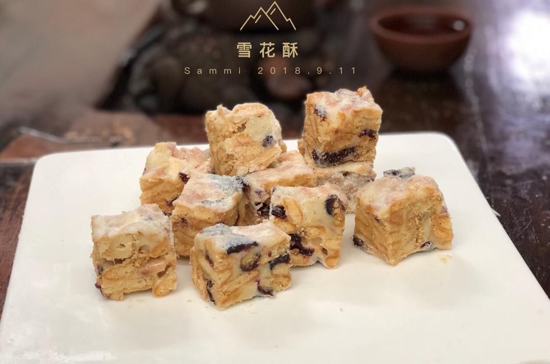 风靡吃货圈的雪花酥