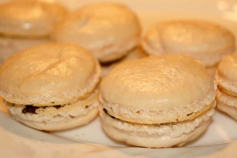 最容易成功的chocolate macarons 巧克力马卡龙