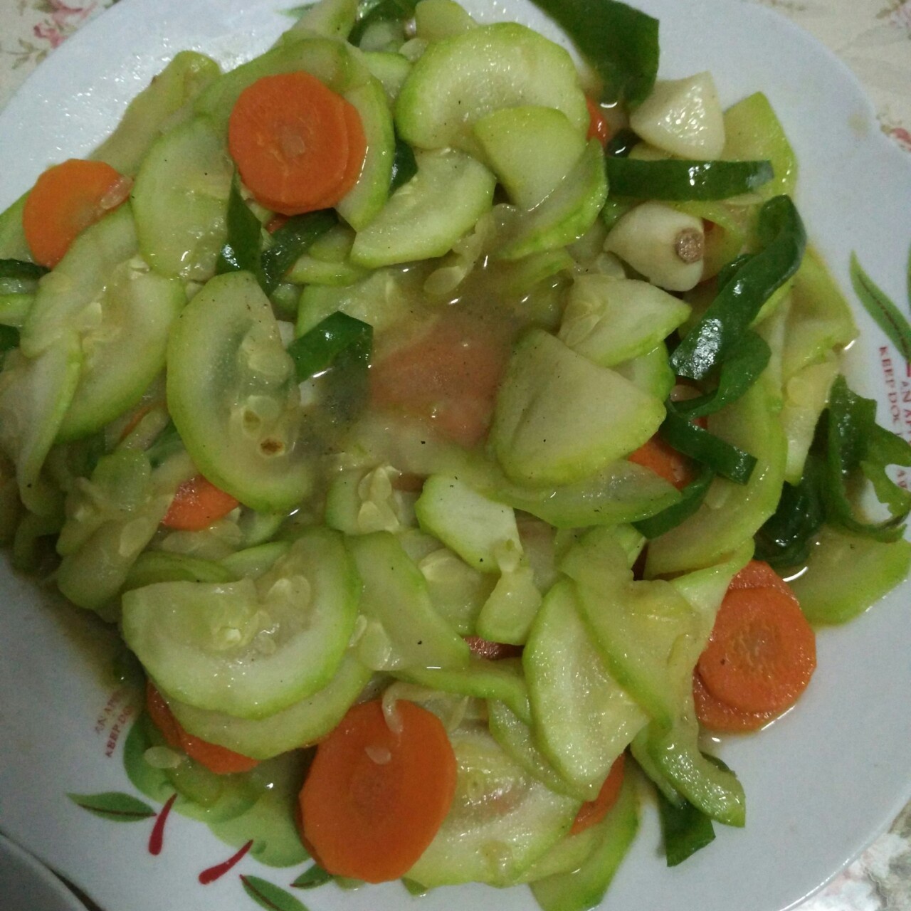 生瓜丝炒蛋
