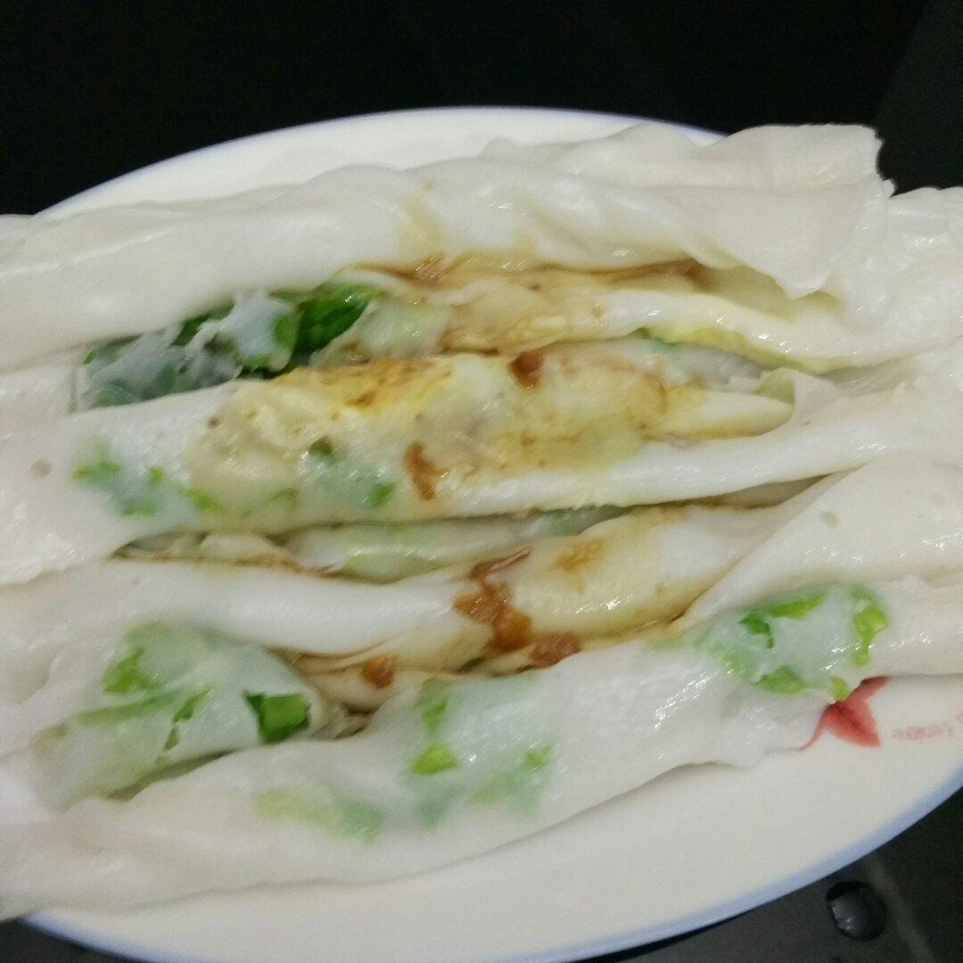 爽口嫩滑，晶莹剔透粤式肠粉——在家自己做拉肠