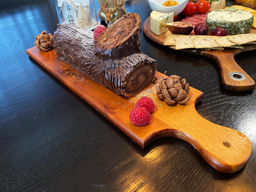 圣诞木材蛋糕 Bûche de Noël——北鼎烤箱食谱
