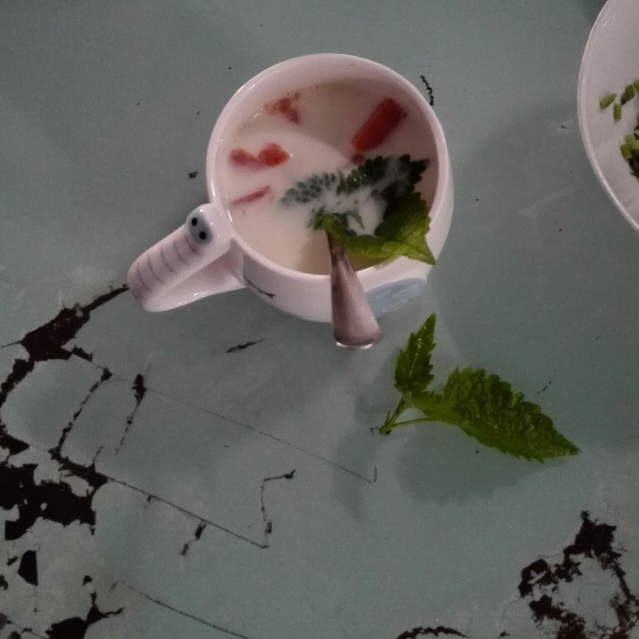 蜂蜜木瓜炖奶