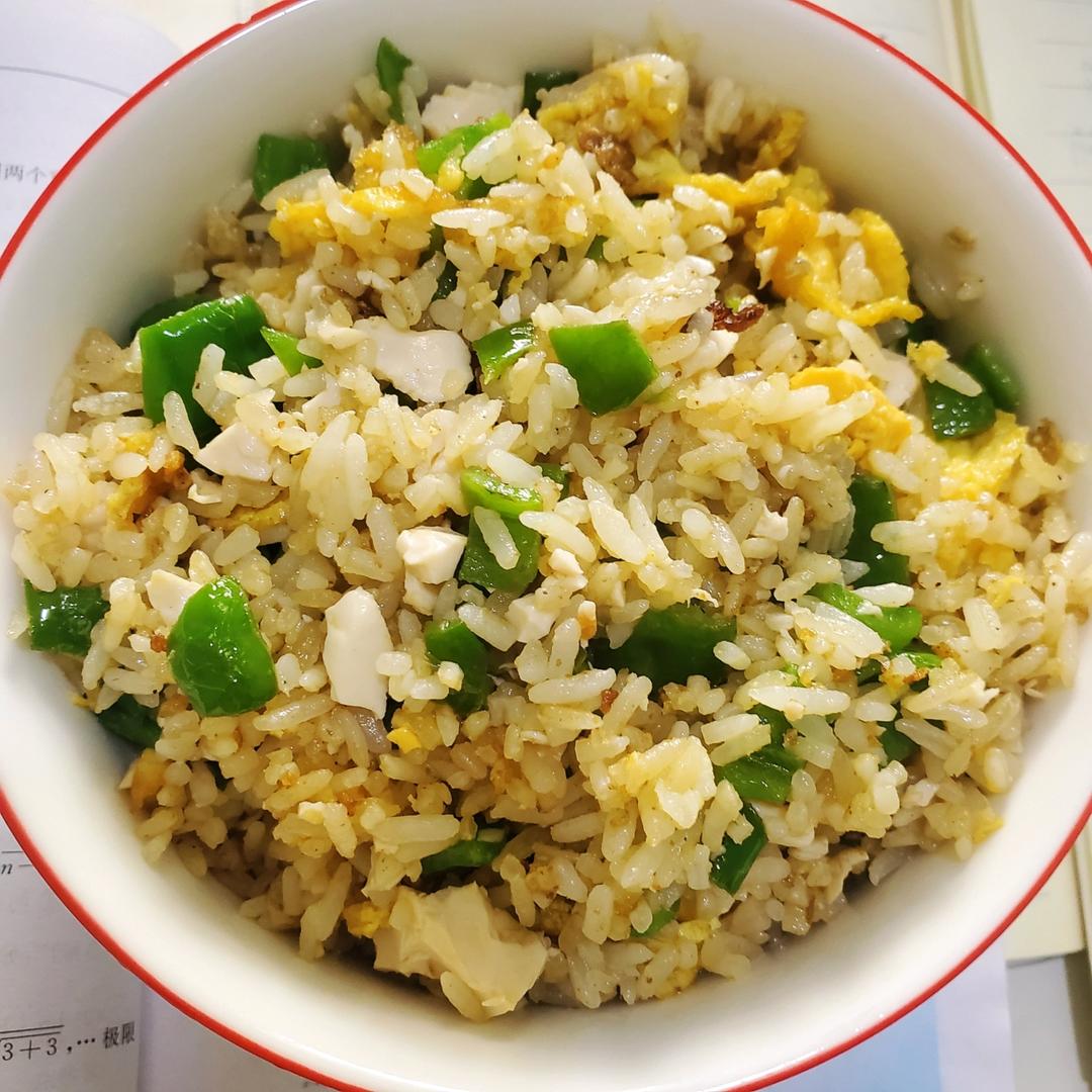少油清新🌿咸鸭蛋炒饭