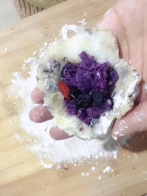 紫薯山药南瓜糕（减脂主食）的做法 步骤5