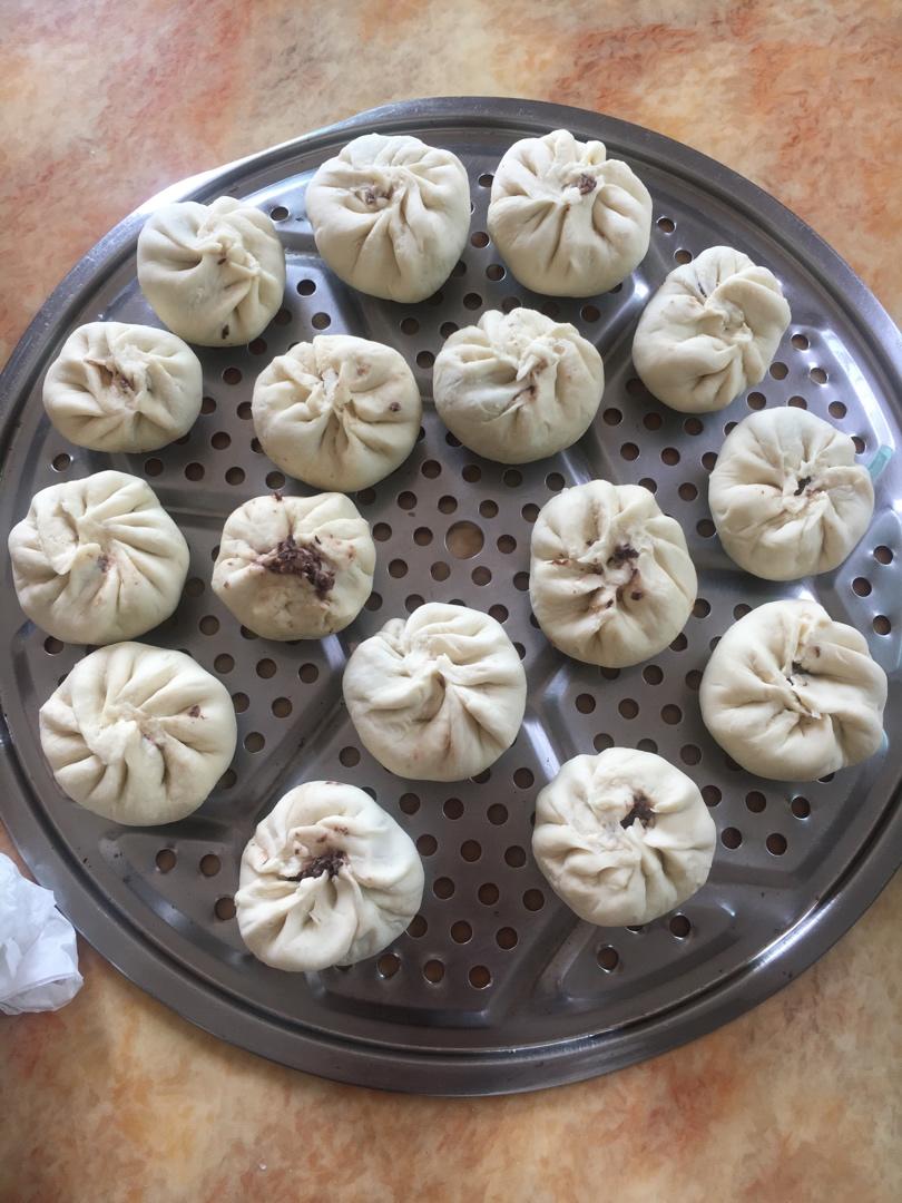 只放泡打粉的包子