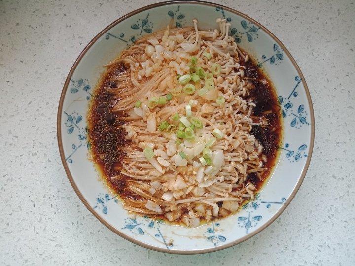 蒜蓉蒸金针菇