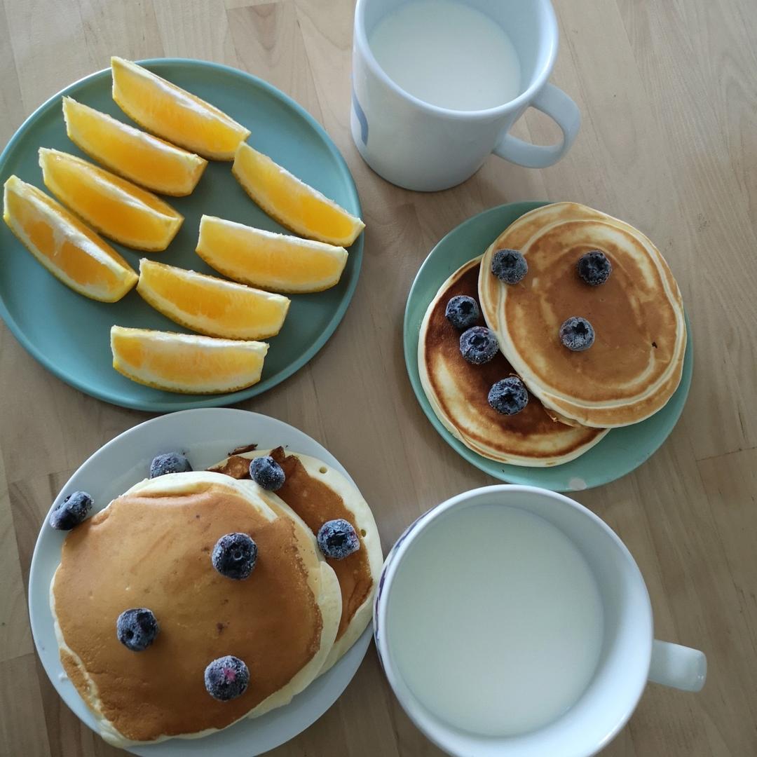 快手松饼（早餐吃它准没错~）
