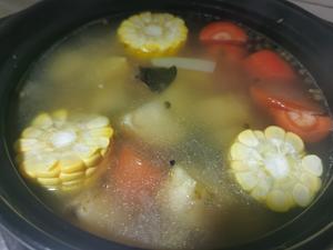椒麻味的雪莲果炖汤骨的做法 步骤9