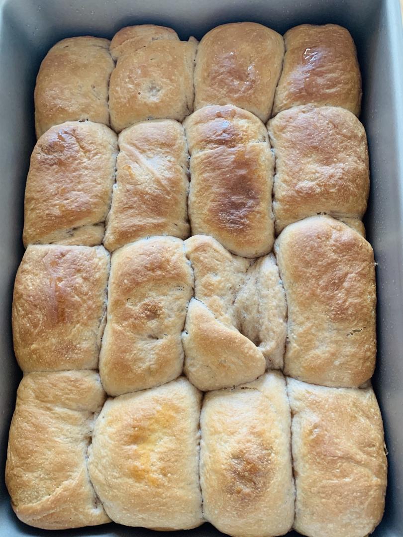 新手一发：奶香小面包