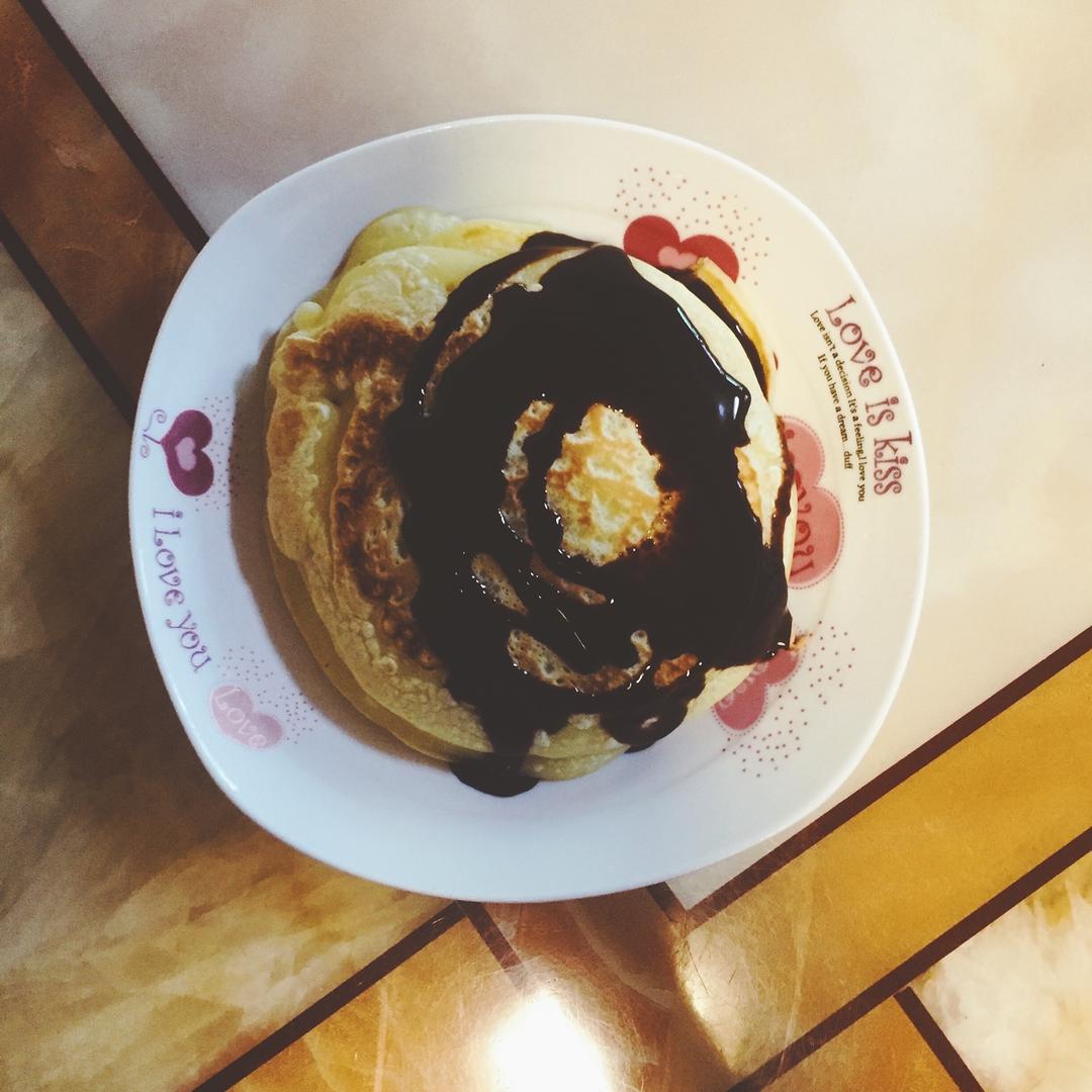 原味松饼Pancake。
