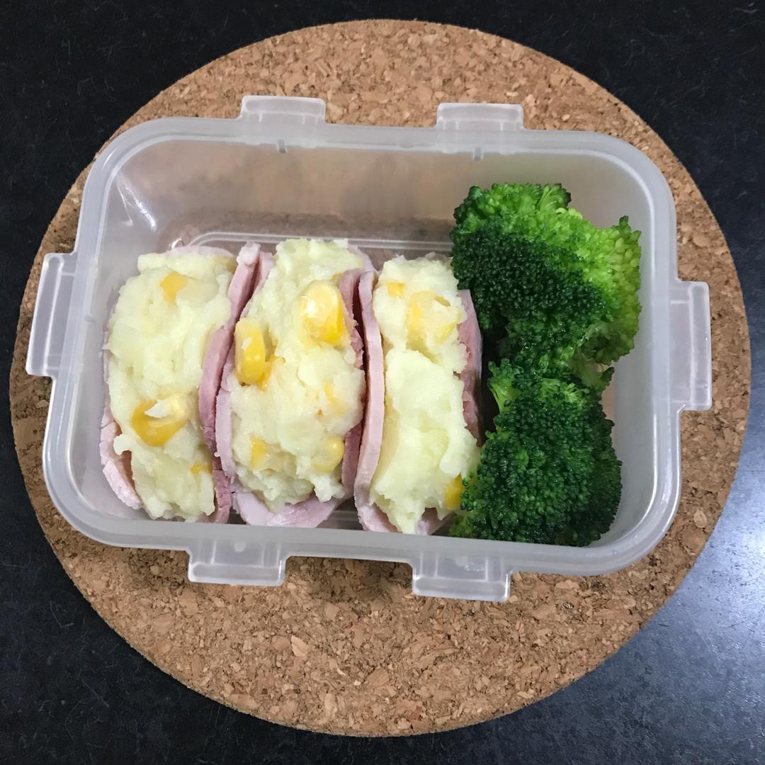 深夜食堂-马铃薯沙拉火腿卷