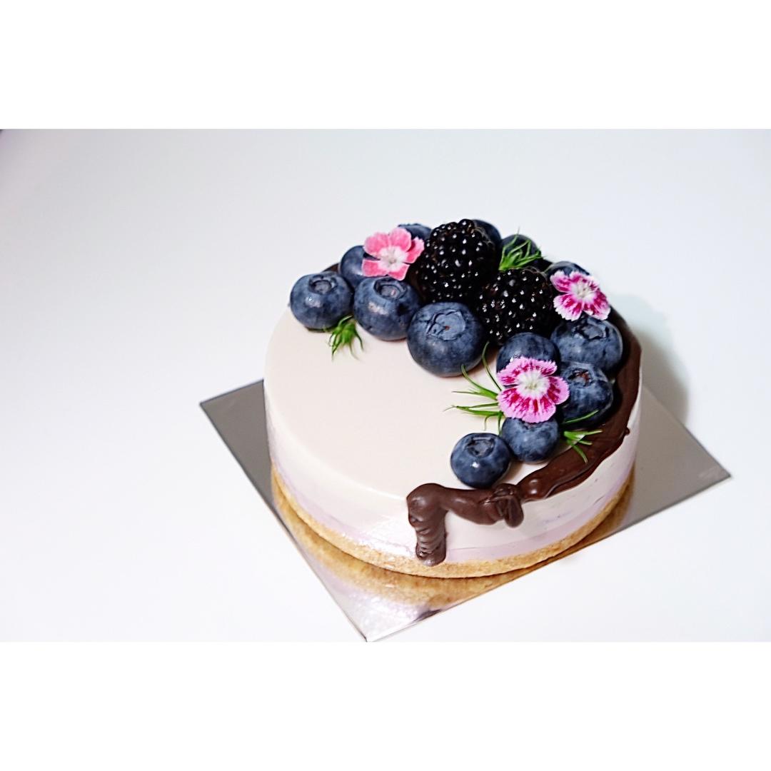 超简单蓝莓冻芝士蛋糕