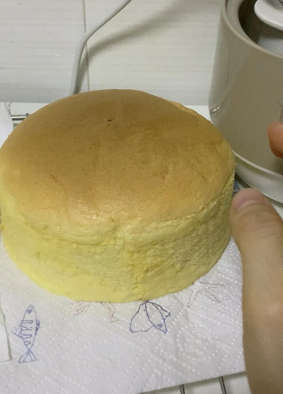 原味古早蛋糕-6寸