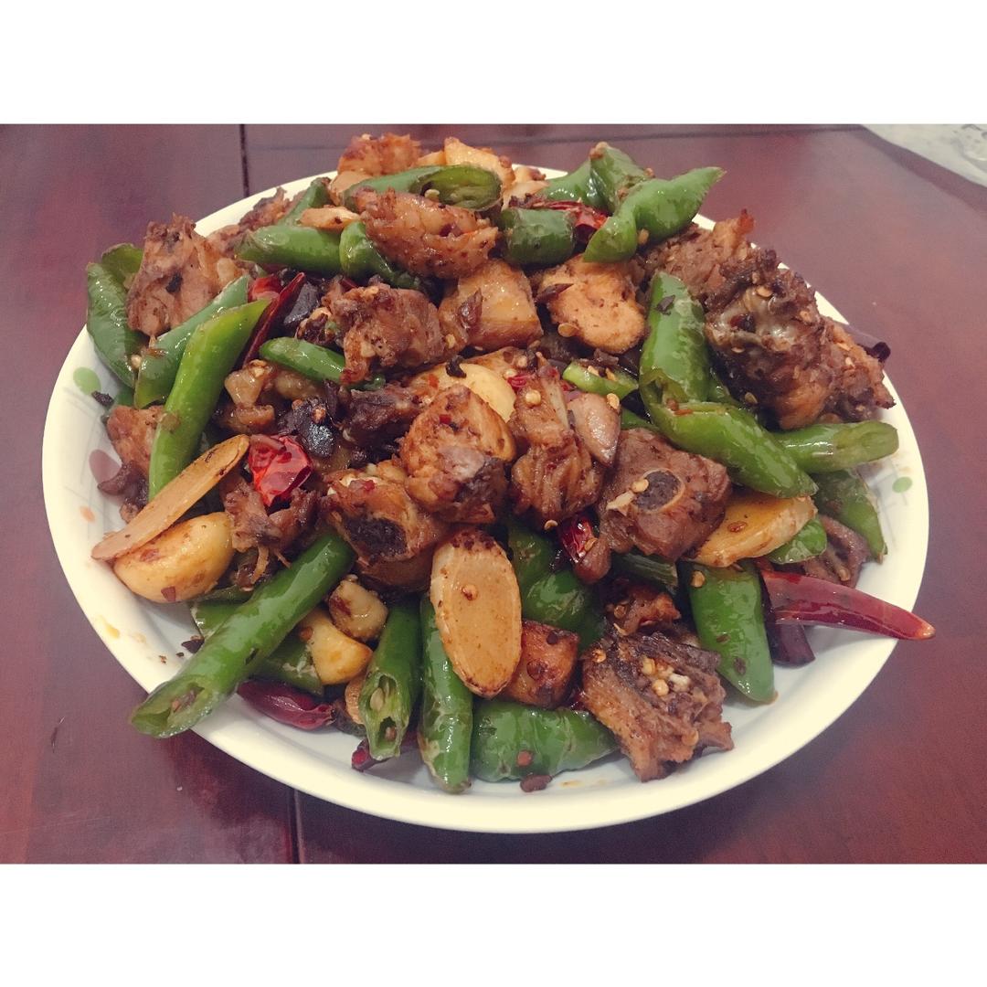 amiu77做的干煸鸡