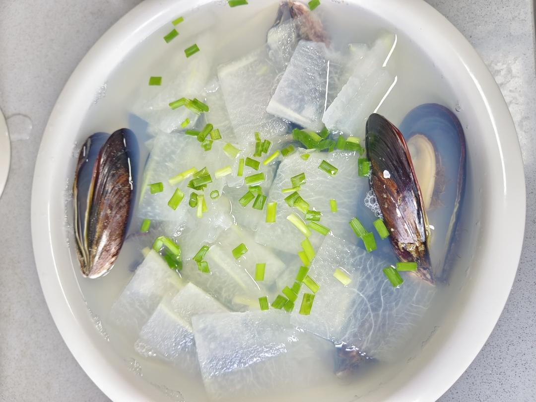 0失败的冬瓜淡菜汤