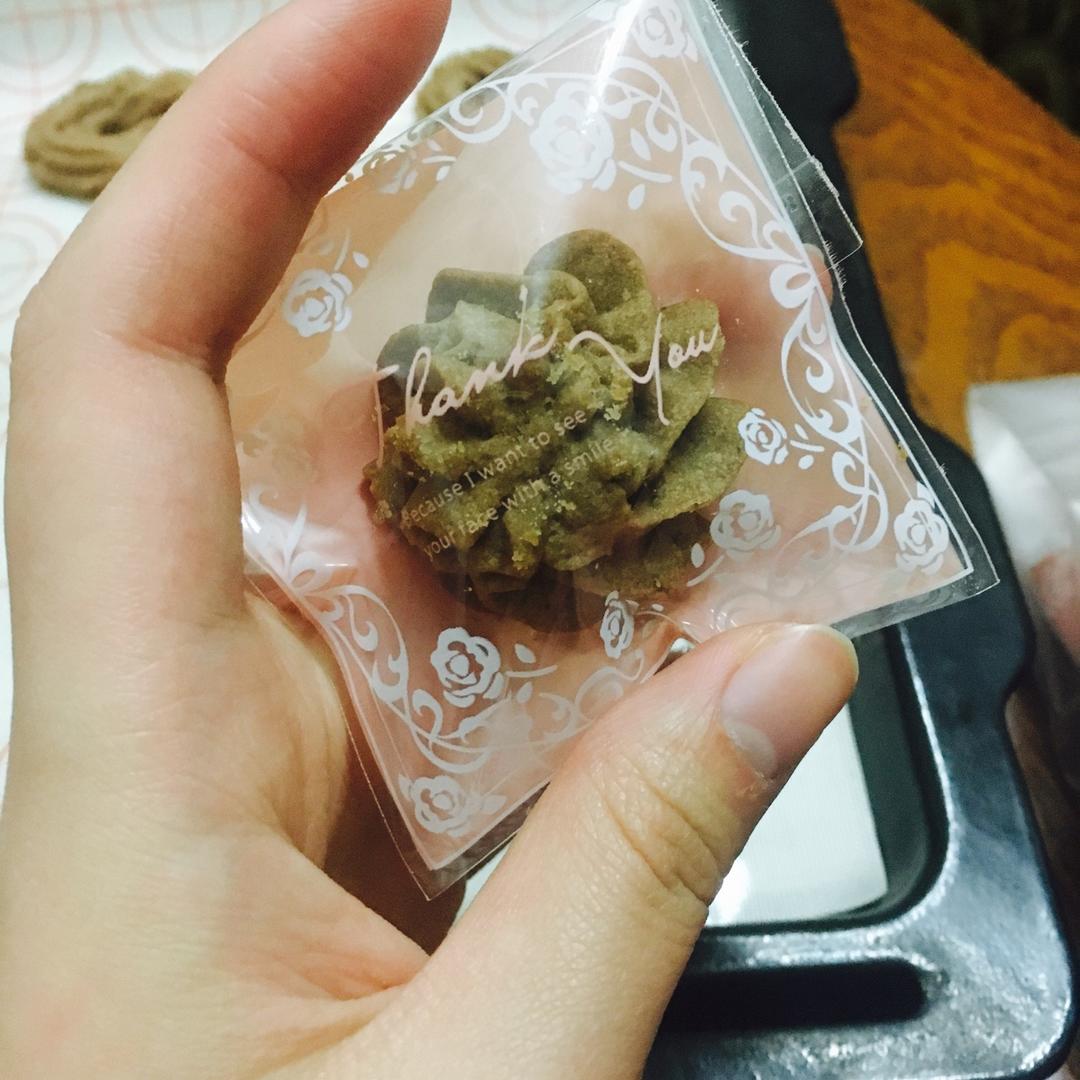 (珍妮曲奇+网红曲奇)咖啡小花配方/烘焙视频饼干篇2