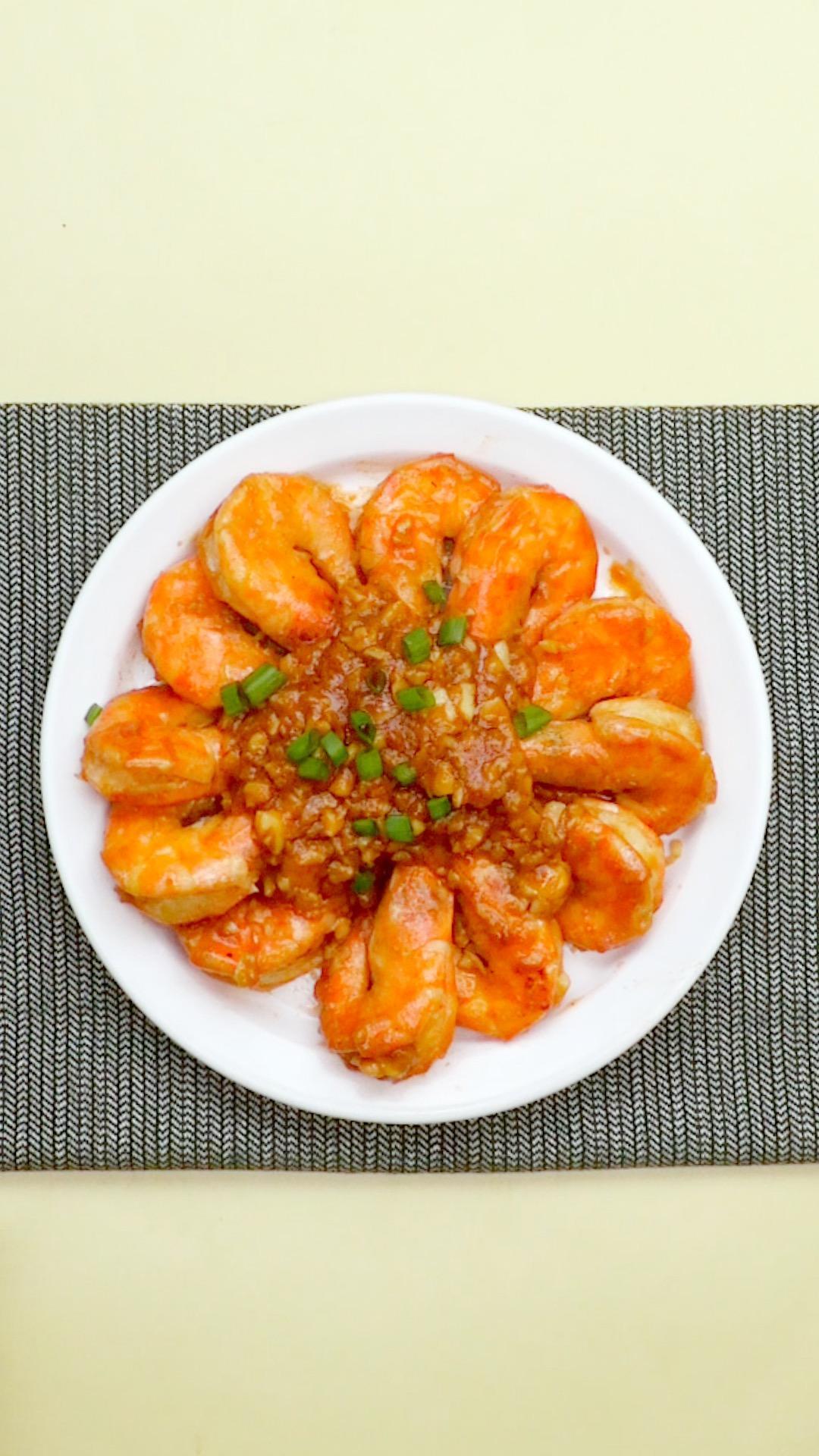 芥汁大虾的做法