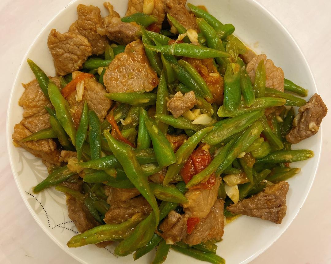 四季豆炒肉