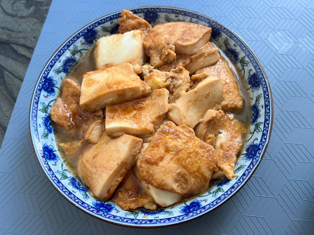 蚝油嫩豆腐