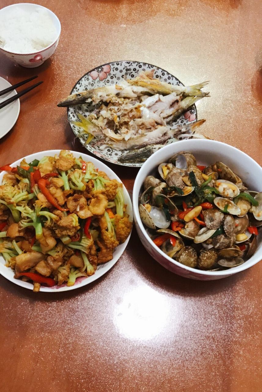 爆炒花甲