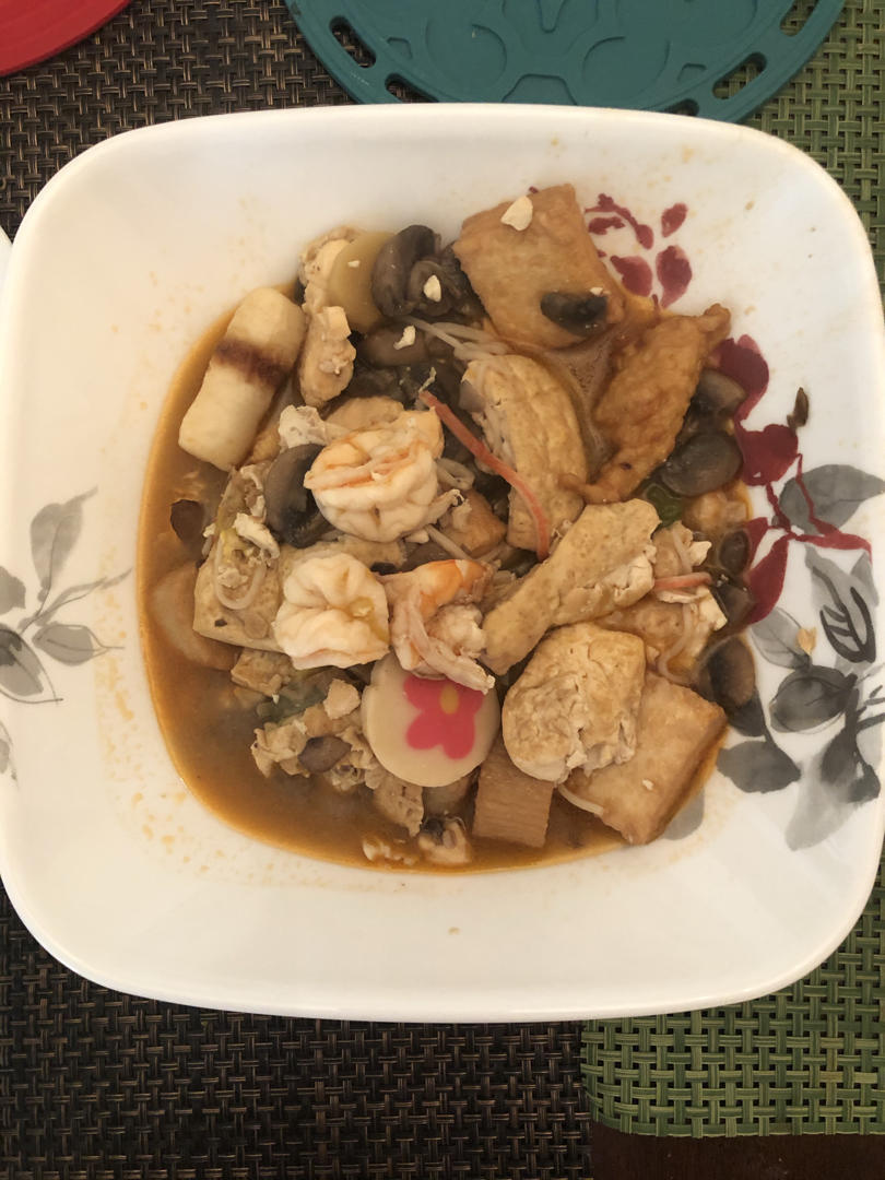 海鲜豆腐煲