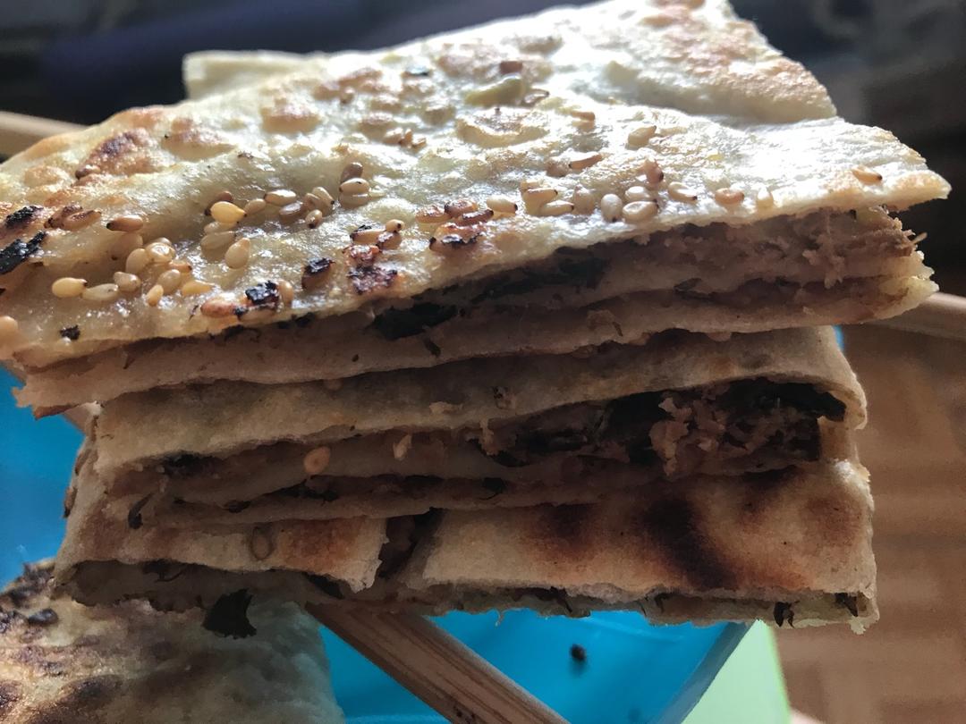梅干菜猪肉烧饼